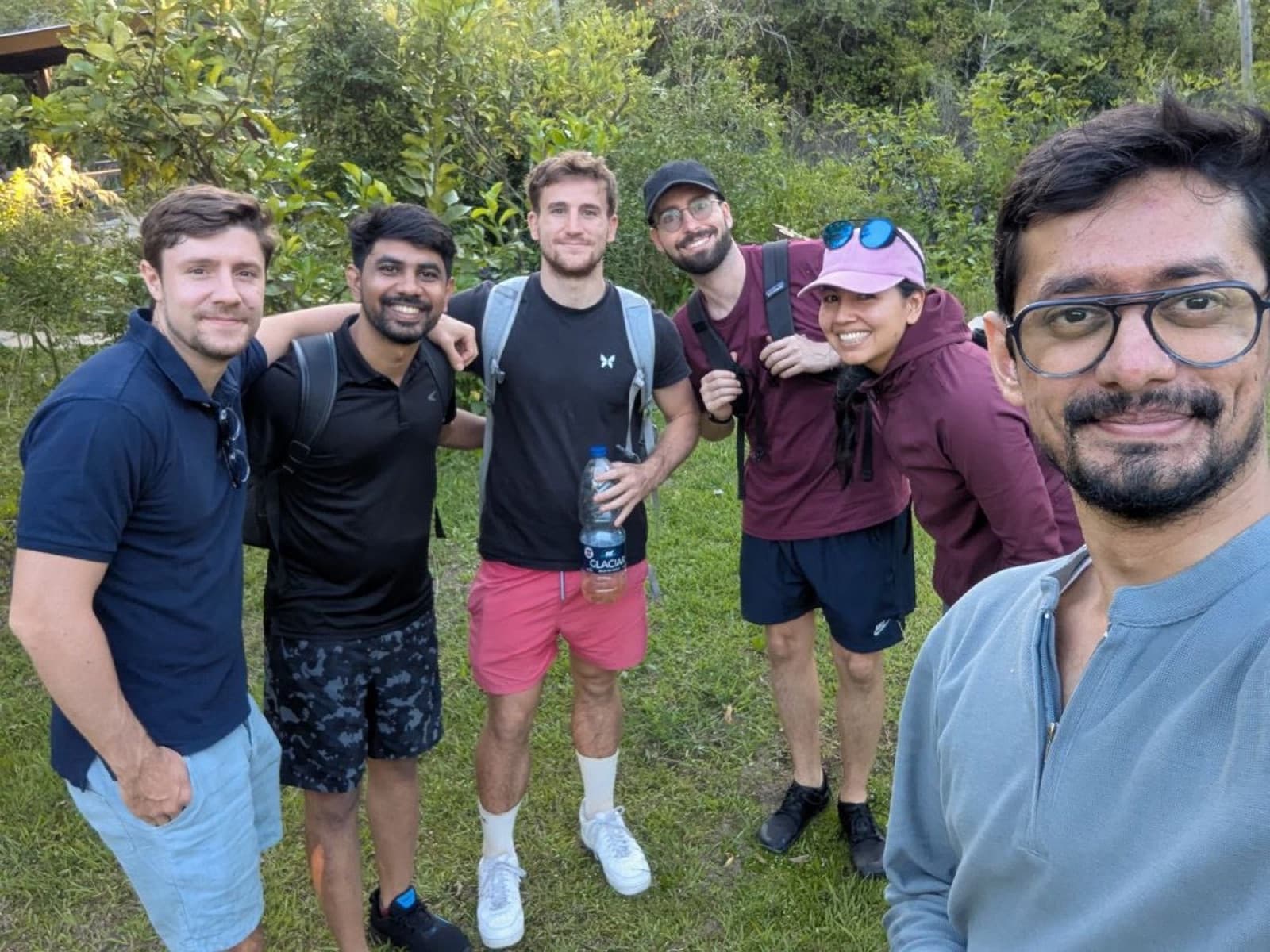Outdoor with the crew